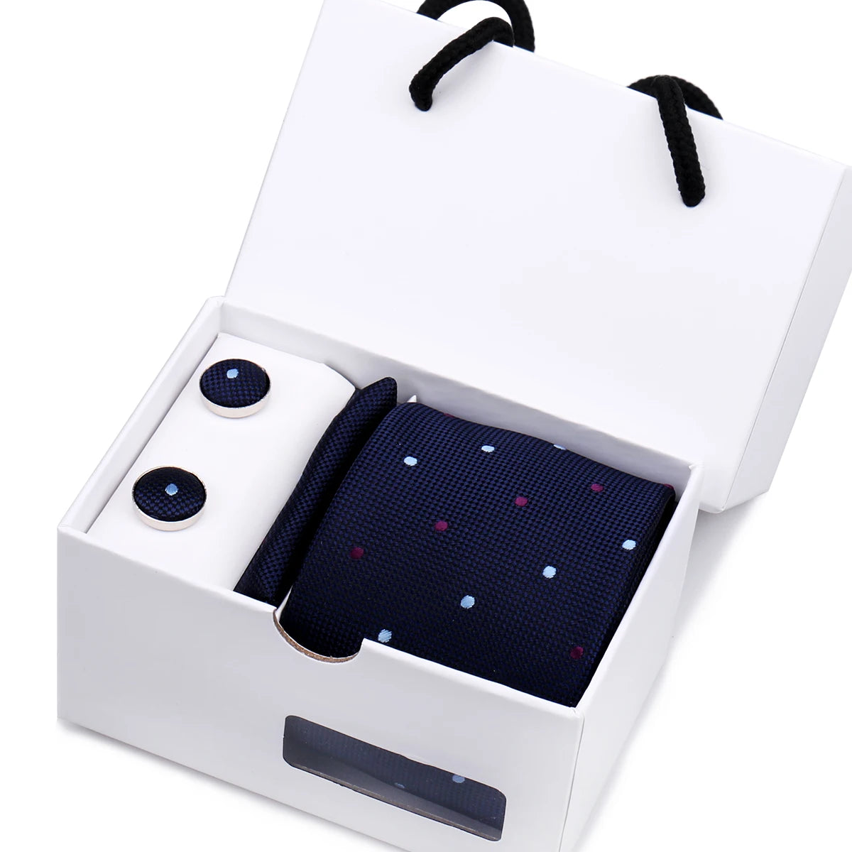 Slipsset i presentbox – lyxigt herrset