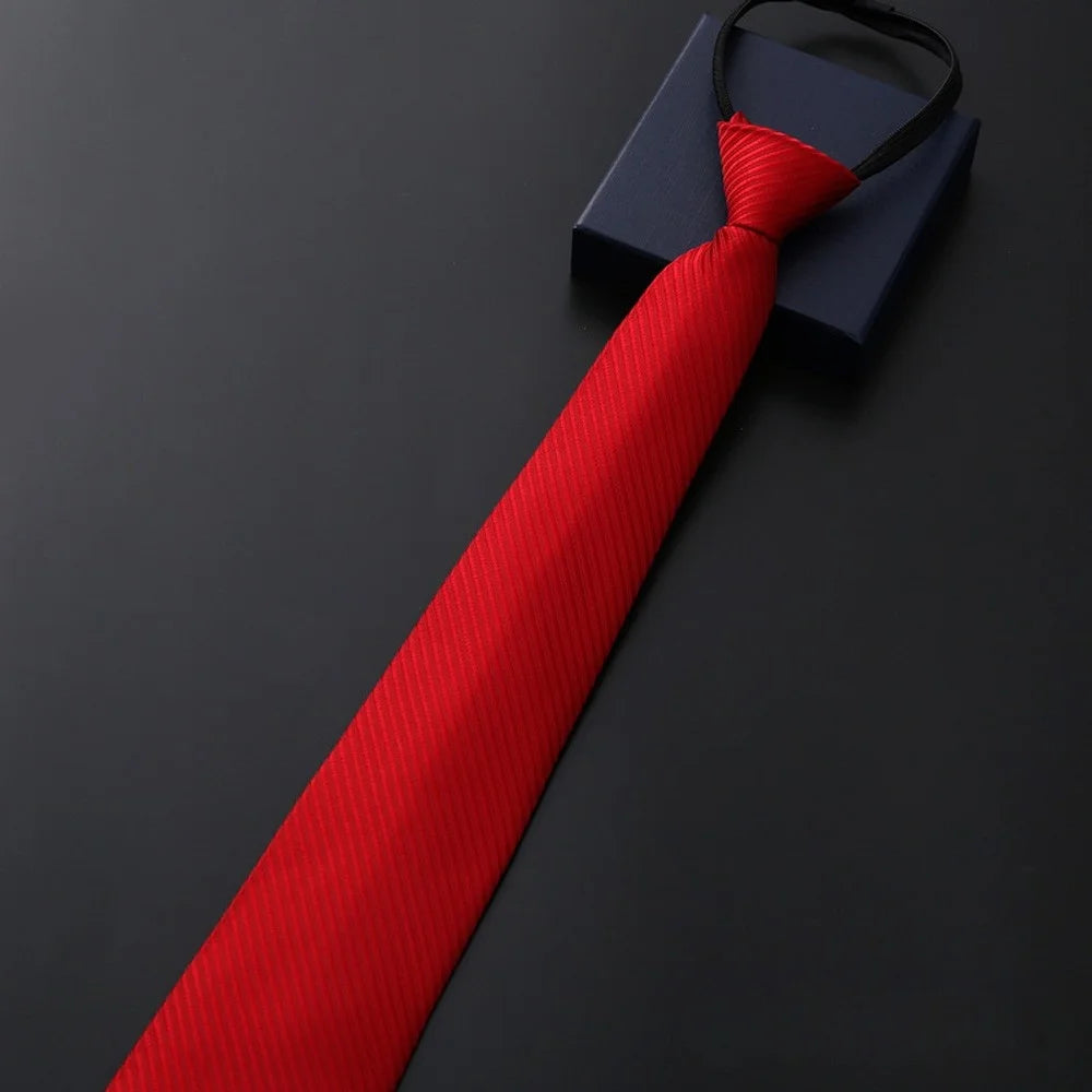 Lazy slips 8 cm – randig med dragkedja