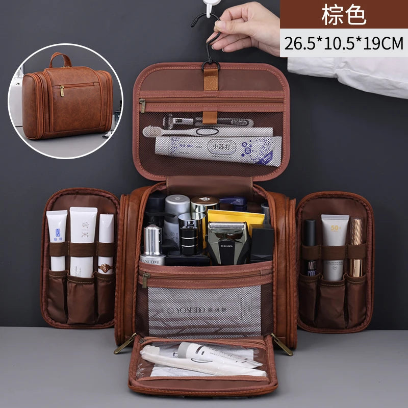 Stor vattentät necessär med upphängningskrok