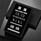 Slipsnålar & manschettknappar set 4-pack – lyxigt presentset herr
