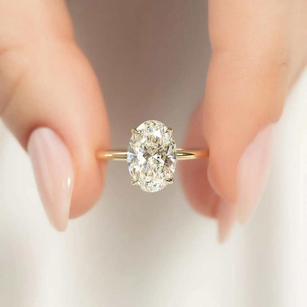 Förlovningsring i 925 sterling silver – Lyxig zirkonring 1–8 carat