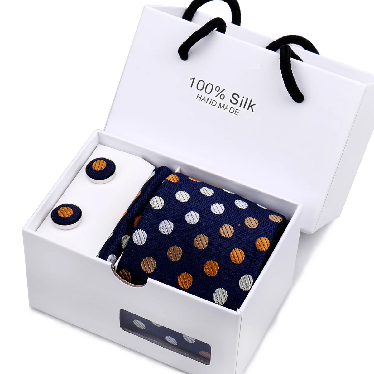 Slipsset i presentbox – lyxigt herrset