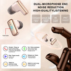 Smartwatch LIGE TWS 2‑i‑1 – med hörlurar & Bluetooth