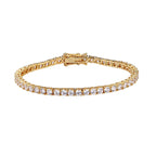 KNRIQUEN tennisarmband med moissanit – 925 sterlingsilver