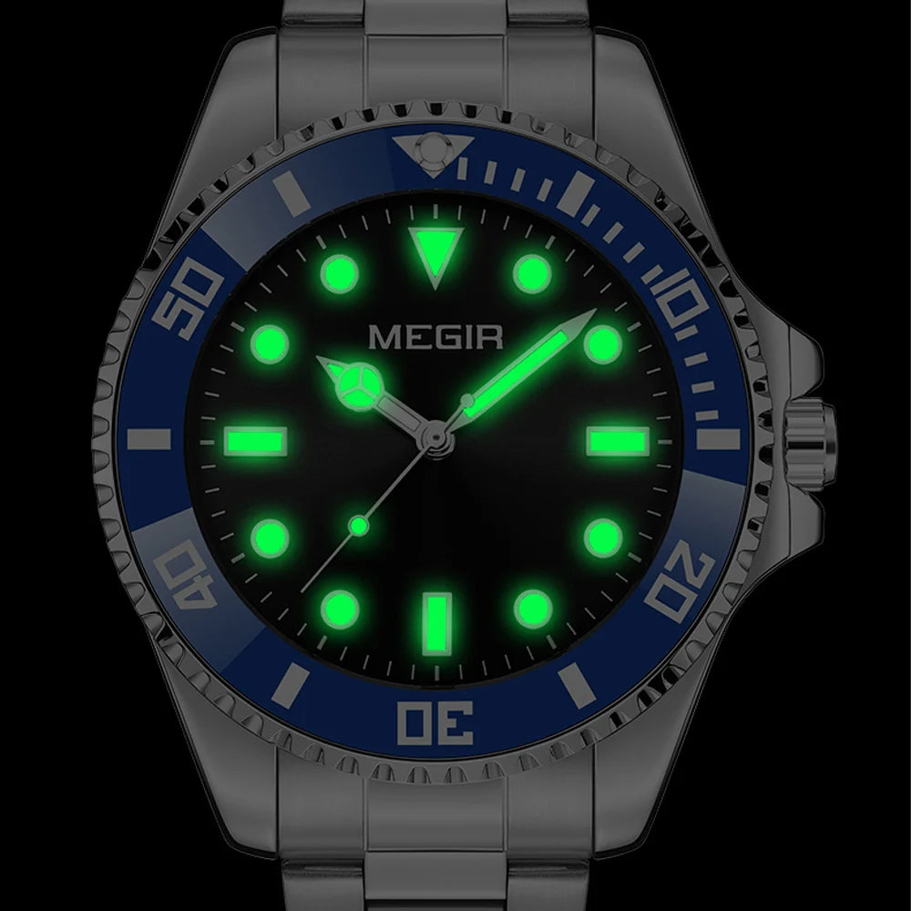 Herrklocka MEGIR – stilren business klocka