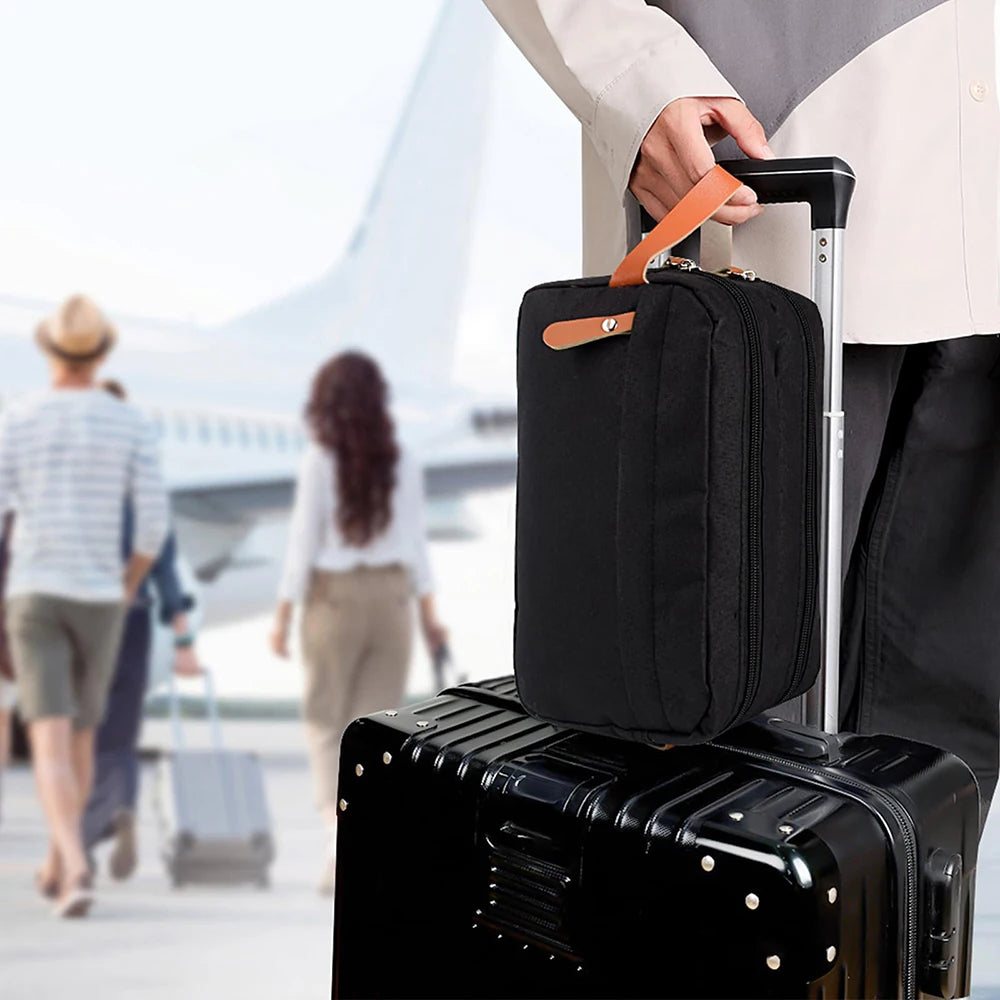 Hängande necessär för herr – Vattentålig toalettväska