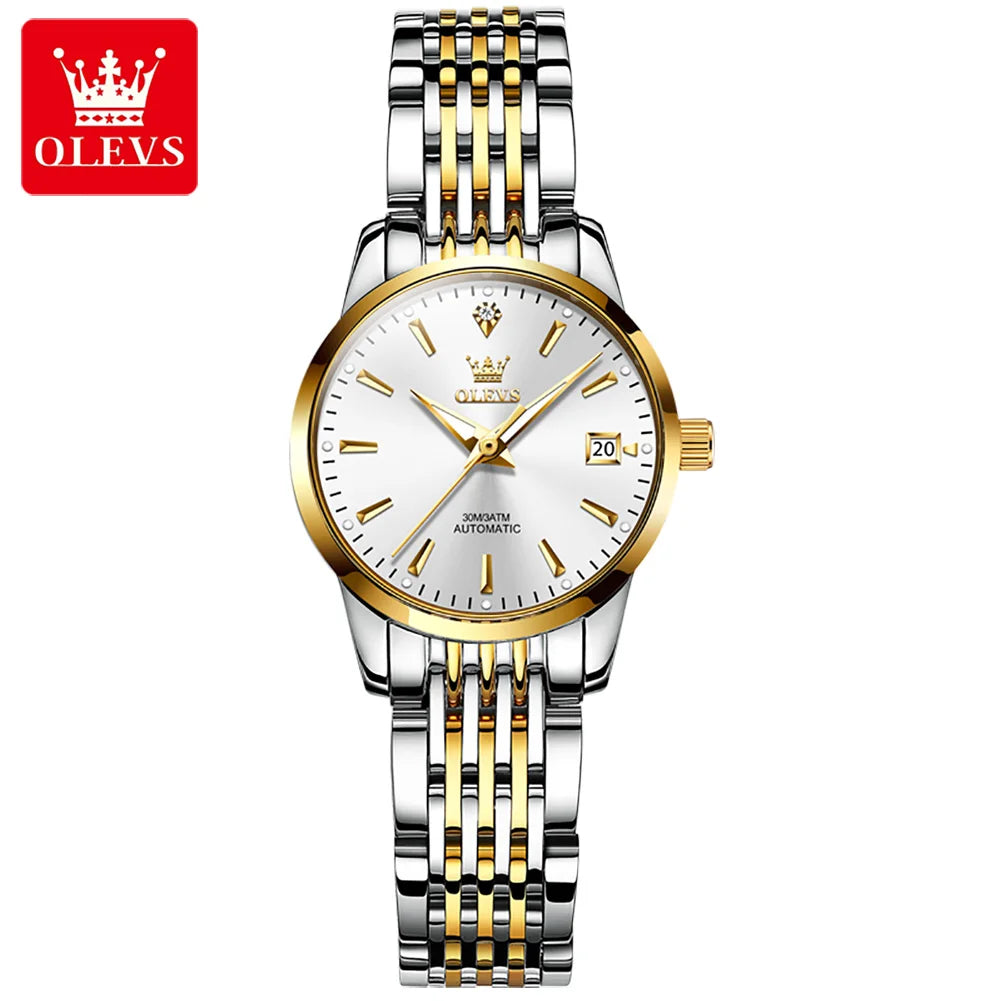 Damklocka OLEVS 6635 Automatisk