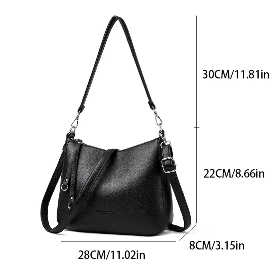 Axelväska dam mjuk – elegant crossbody & handväska