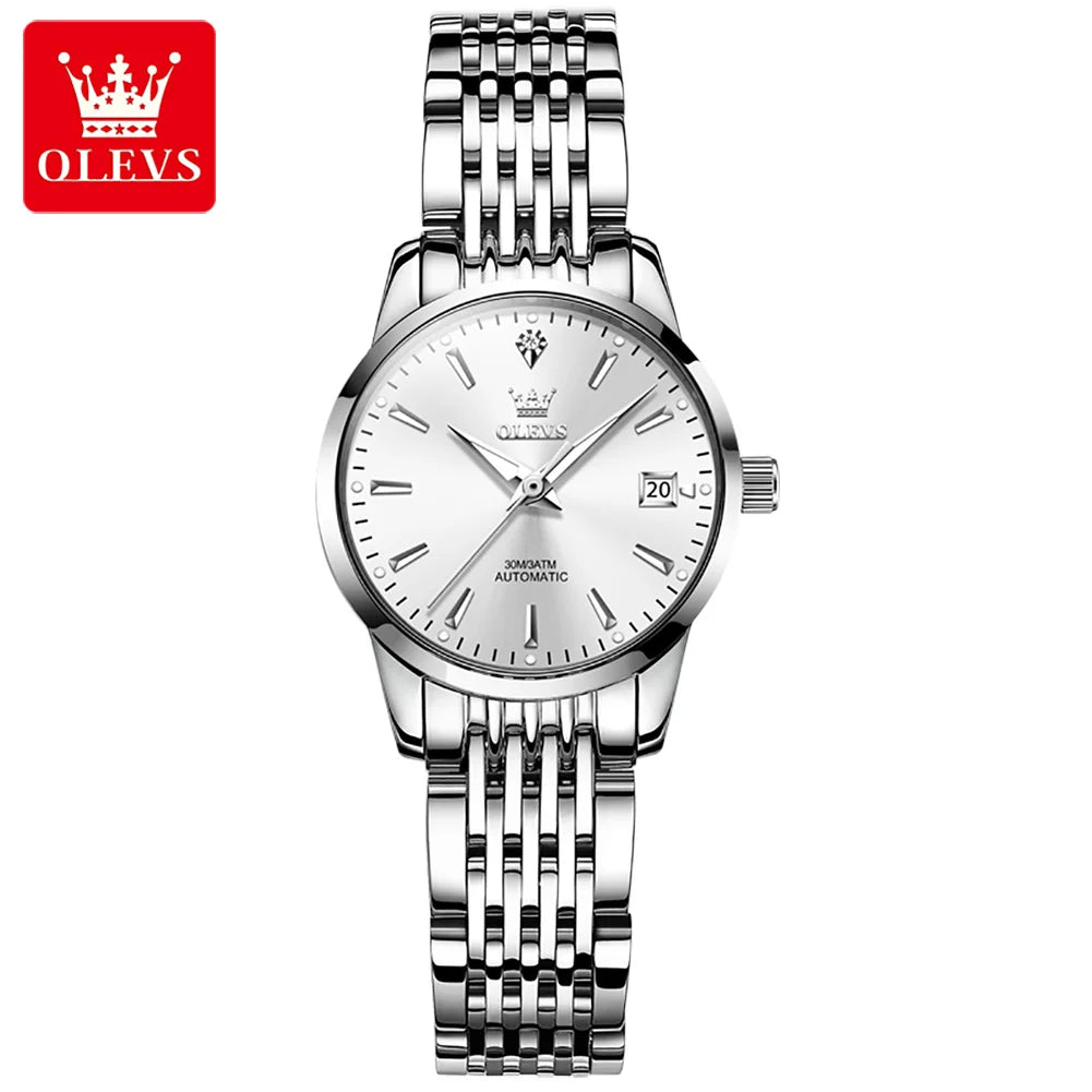 Damklocka OLEVS 6635 Automatisk