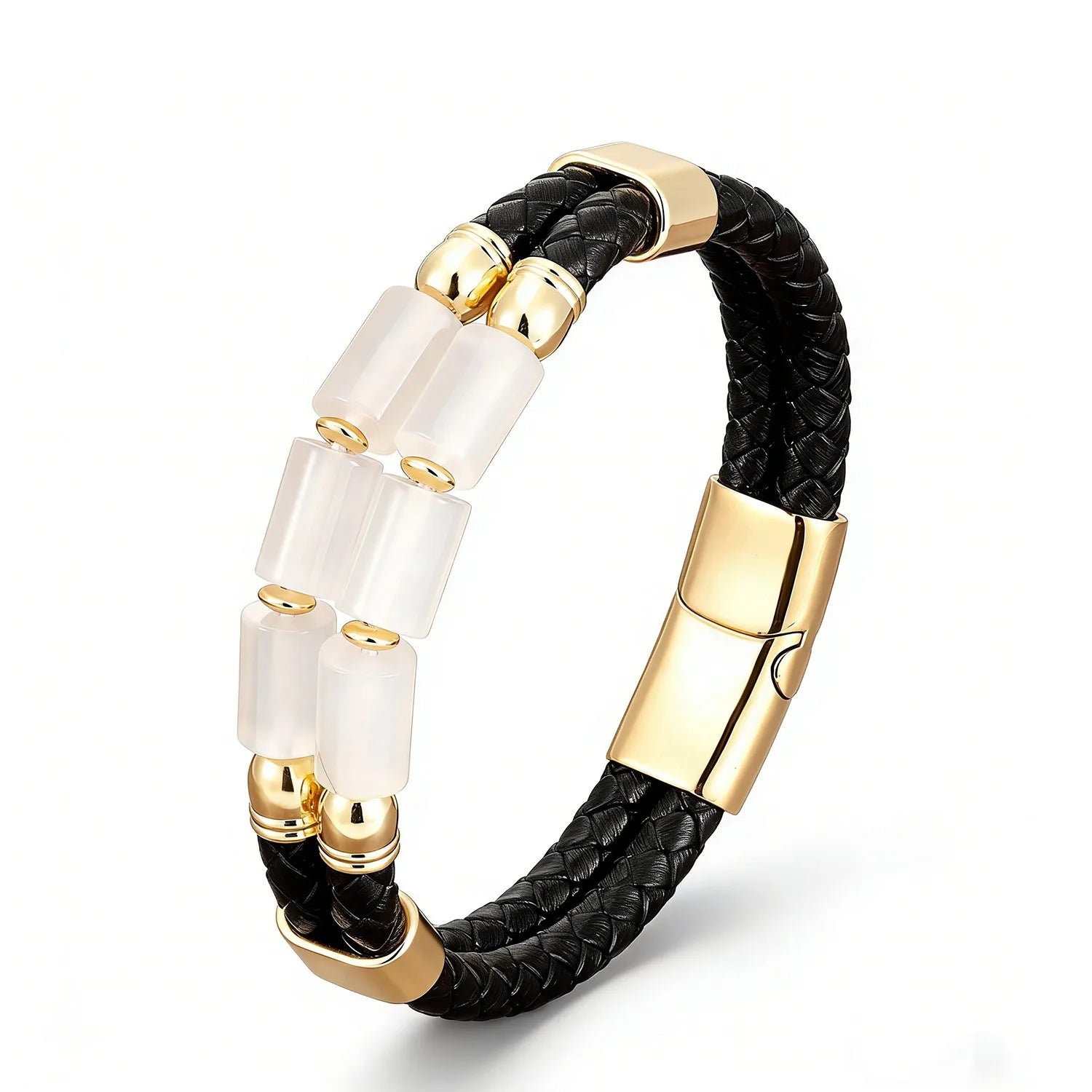 Armband herr – stenarmband med magnetlås