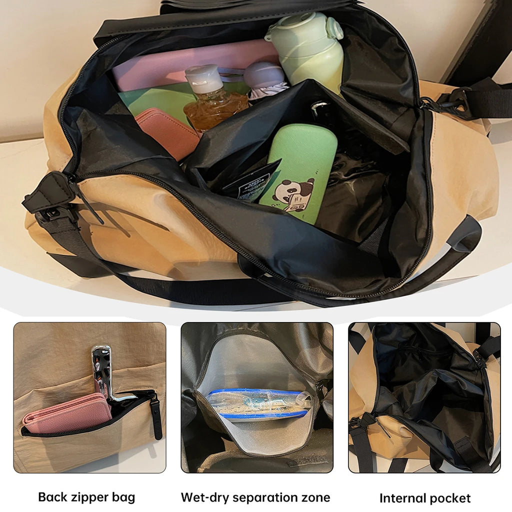 Weekendbag – lätt reseväska i nylon