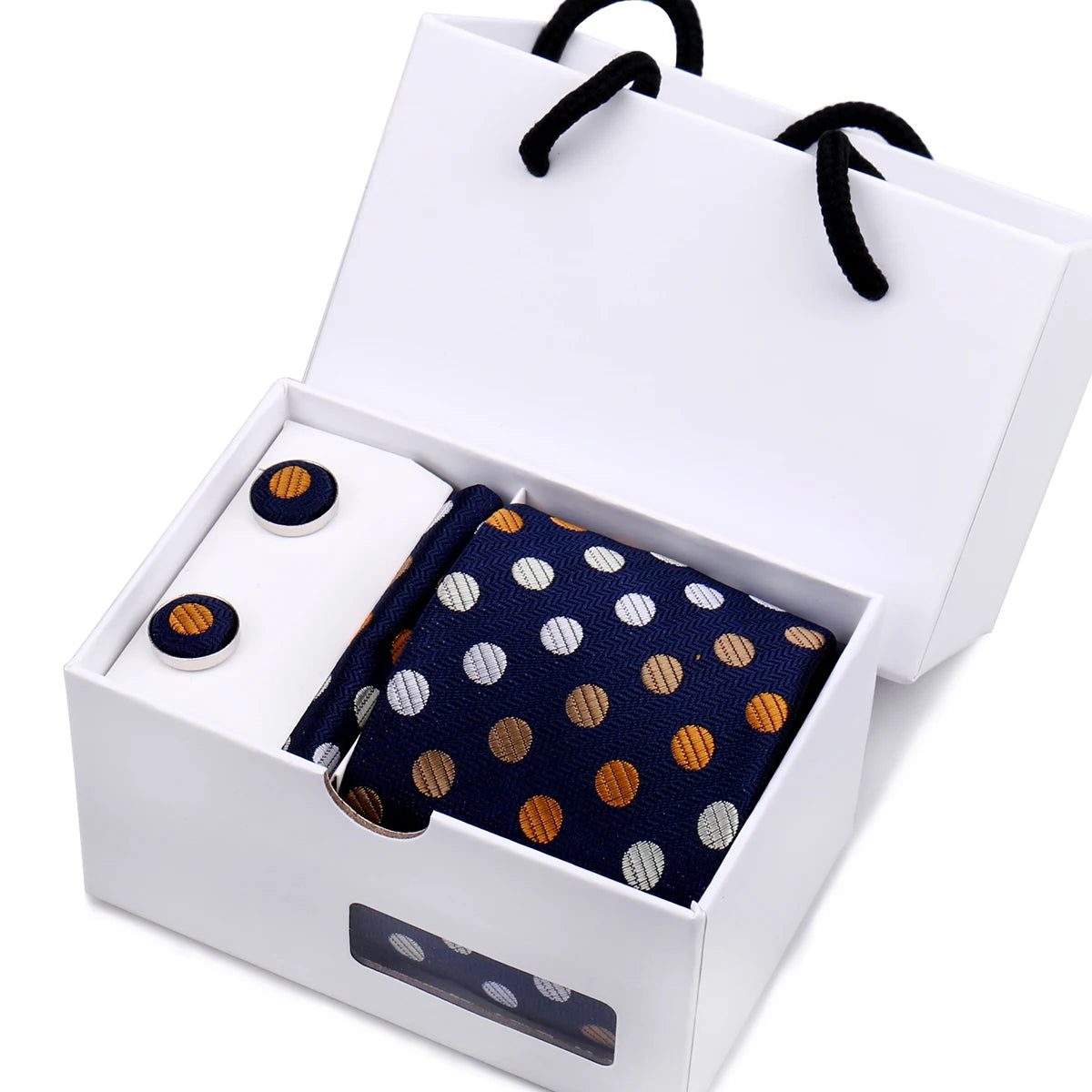 Slipsset i presentbox – lyxigt herrset