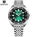 Herrklocka Benyar automatisk 42 mm – Sport & dykstil 50M