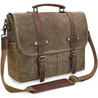 Datorväska herr canvas 15.6 tum – vintage