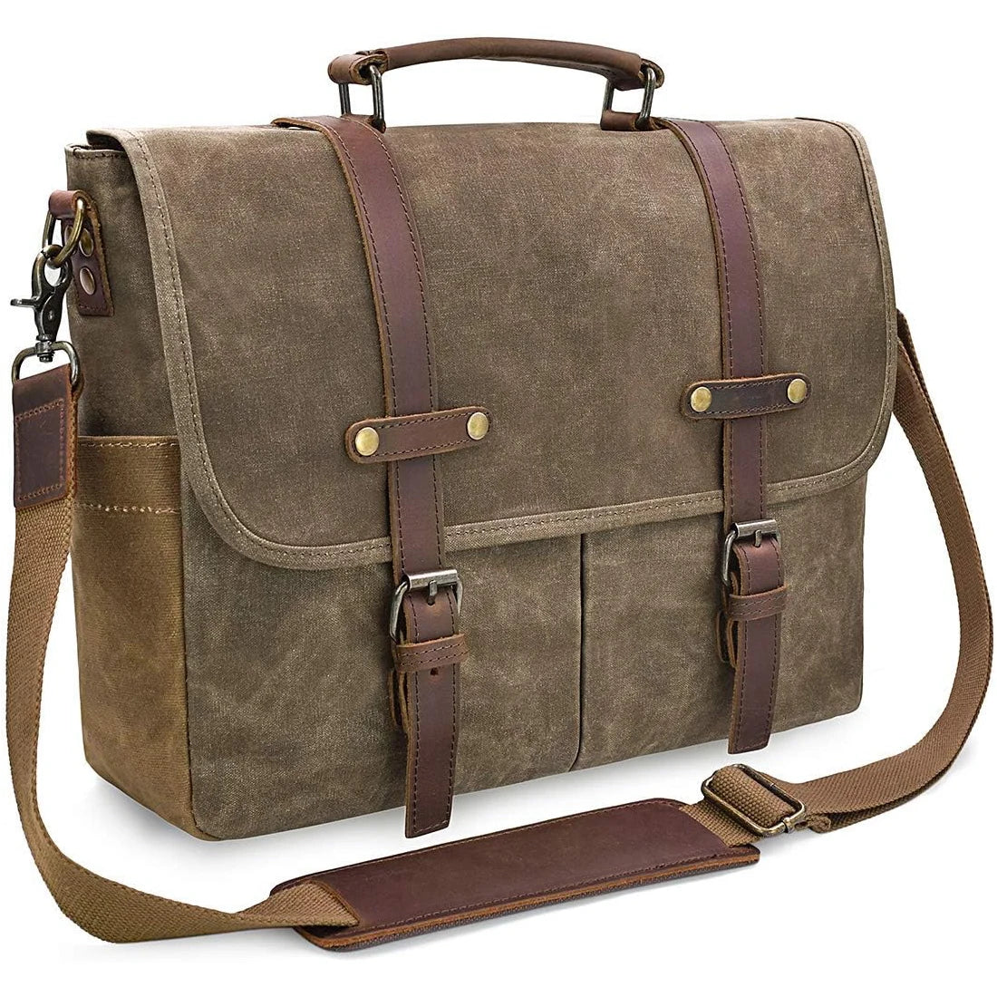 Datorväska herr canvas 15.6 tum – vintage