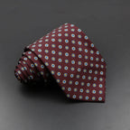 Slips herr 7,5 cm – färgglad prickig & floral