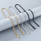 Halsband herr stål – minimalistisk kedja i rostfritt stål