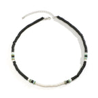 Träpärlshalsband herr – boho surfer stil