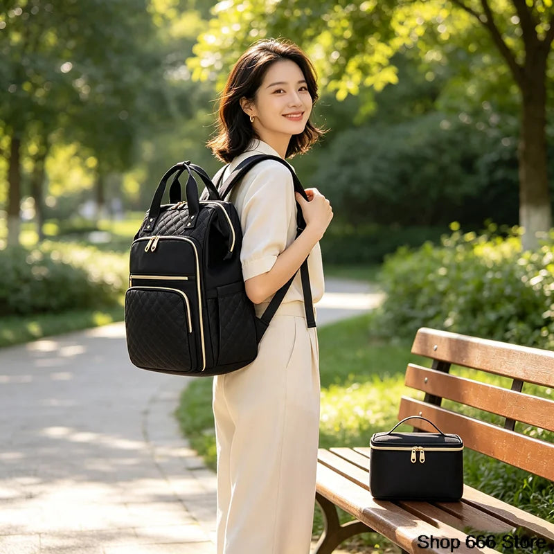 Stöldskyddad datorryggsäck 15,6 tum för arbete och resa