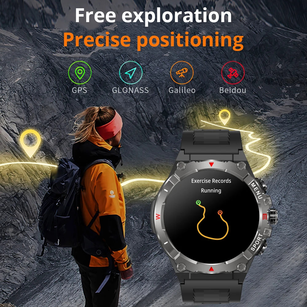 COLMI V76 GPS Smartwatch – 1.43” AMOLED & 10 dagars batteri
