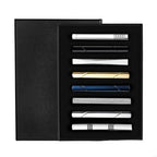 Slipsnålar Set – 8-pack stilrena clips