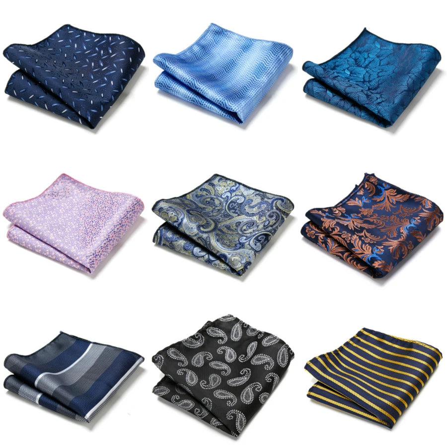 Näsduk i siden – Finns i flera varianter