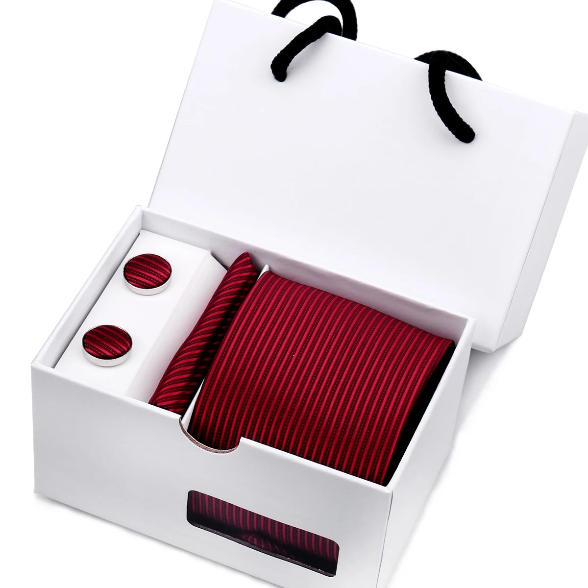 Slipsset i presentbox – lyxigt herrset