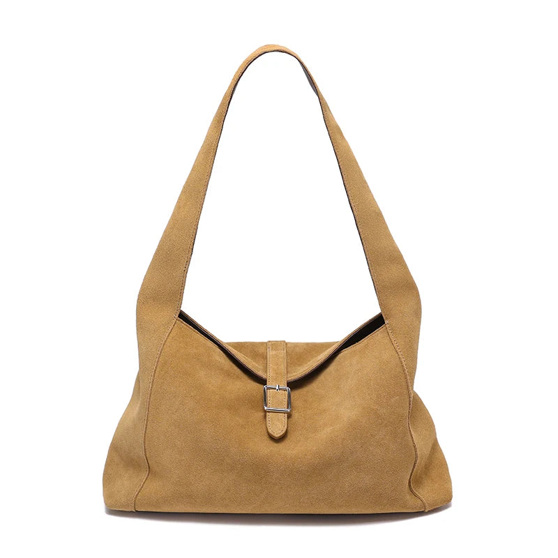Mockaväska dam i äkta läder – crossbody