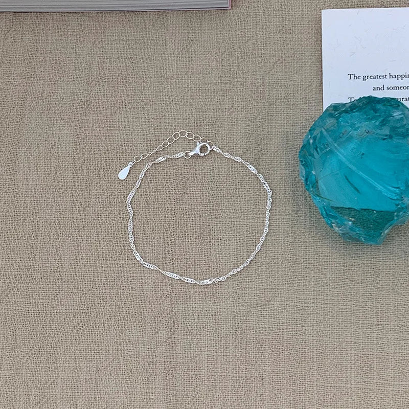 Silverarmband Dam Hjärta