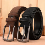 Herrbälte i PU – Stilrent casual bälte 3,3 cm
