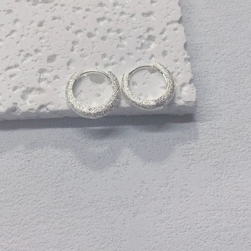 Vintage glänsande örhängen