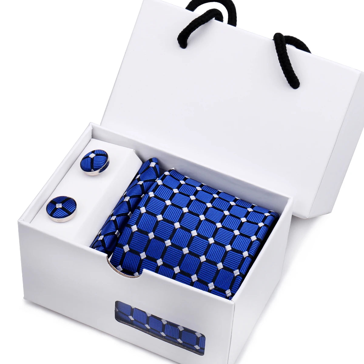 Slipsset i presentbox – lyxigt herrset