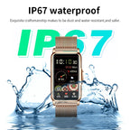 LIGE Smartwatch Dam 1.47” – Bluetooth-samtal & hälsa