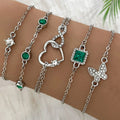 Armband dam – geometriskt armband med kristaller