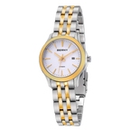 BERNY Automatisk damklocka i stål  – Safirglas