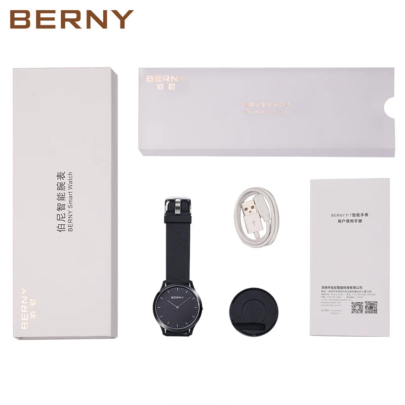 BERNY Smartwatch – Pulsmätning & vattentålig