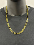 Länk halsband i stål